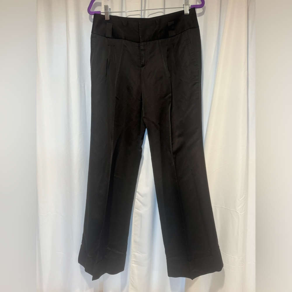 Banana Republic Tuxedo Style Formal Black Dress Pants